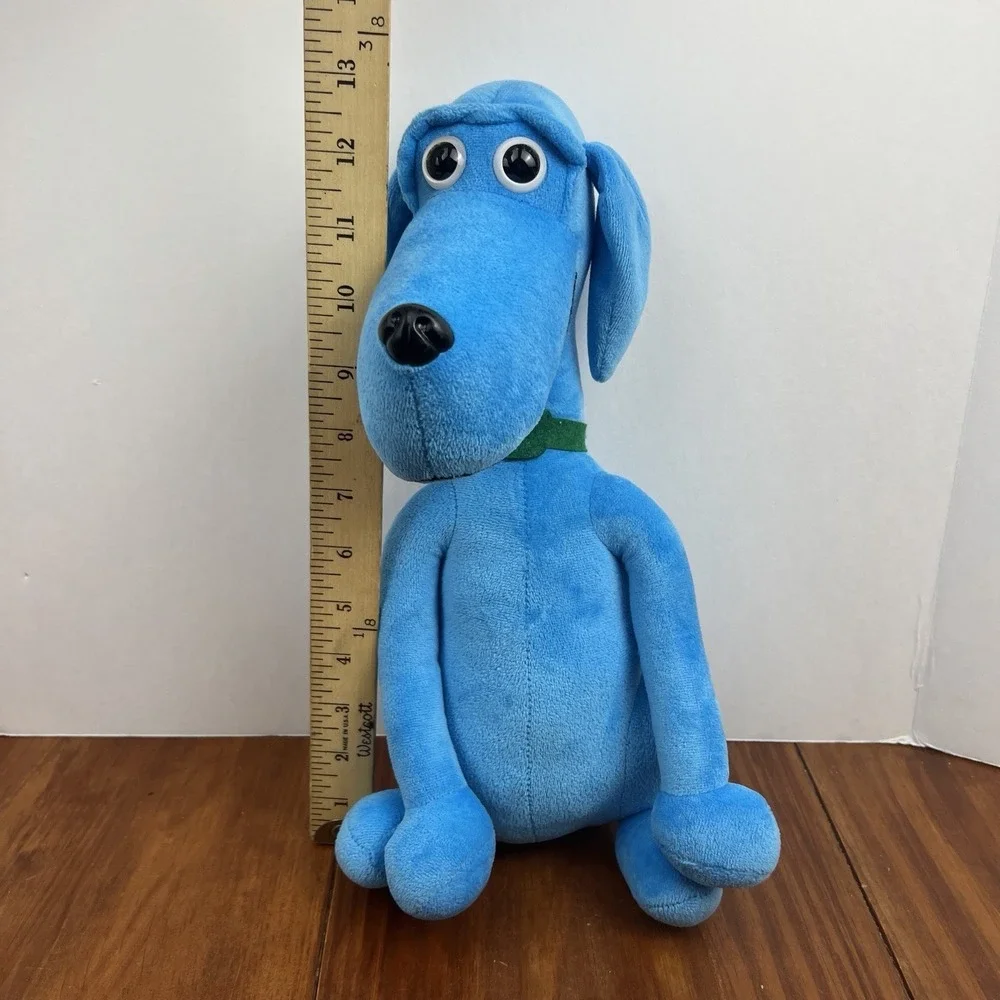 Rare Interceptor‎ Plus Blue Plush Advertising Dog 14